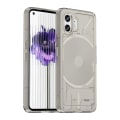 Miniatyrbillede 1 af 5: Candy Series Telefoncover til Nothing Phone (2) Blødt TPU Anti-ridse Gennemsigtigt Cover Transparent Grey