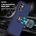 Miniatyrbild 2 av 5: Anti-Fall Hybrid Mobilskal Ringform Stativ Design Skydd för Samsung Galaxy A32 5G/M32 5G