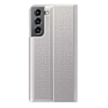 Miniatyrbild 2 av 5: För Samsung Galaxy S22+ 5G Fönsterfodral Anti-fall PU Läder Auto-absorberande Ställ Telefonskal