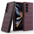 Miniatyrbild 2 av 5: För Samsung Galaxy Z Fold6 5G Skal Robust Hårt PC Vikbart Telefonskydd Multicolor Style E