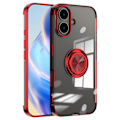 Pikkukuva 1 / 5: iPhone 16 Plus -kotelo, galvanointi, jalusta, TPU-puhelinkuori, magneettinen autoteline Multicolor Style E
