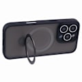 Pikkukuva 4 / 5: iPhone 16 Pro -kotelo, yhteensopiva MagSafe-yhteensopivan mattapintaisen TPU+PC-pyörivän jalustan kanssa Multicolor Style B