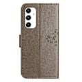 Miniatyrbillede 5 af 5: Etui til Samsung Galaxy A16 5G/A16 4G PU Læder Ugle Træ Præget Pung Telefon Cover Multicolor Style H