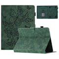 Miniatyrbilde 1 av 5: 7-tommers nettbrett PU-skinn stativdeksel sommerfugltrykk kortholder nettbrettdeksel Multicolor Style C
