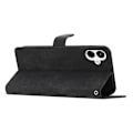 Miniatyrbillede 3 af 5: Til Samsung Galaxy A05 4G Etui PU Læder Foldbart Stativ Ensfarvet Telefoncover Multicolor Style A