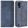Miniatyrbillede 1 af 5: Til Nokia G11 Plus 4g Auto Lukkende Magnetisk Retro Pu Læder Wallet Case Stand Funktion Telefon Shell Cover Blue