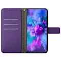 Miniatyrbild 2 av 5: HT06 Skal för Xiaomi 14 Anti-repa Präglat PU Läder Litchi Textur Smartphone Skydd Multicolor Style B