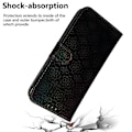 Miniatyrbillede 5 af 5: Stand Case med blændende blomster i læder til Xiaomi Redmi Note 14 5G Multicolor Style D
