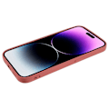 Miniatyrbild 5 av 5: Mjukt TPU-gummiskal för iPhone 14 Pro, reptåligt fiberskyddsfodral Multicolor Style C
