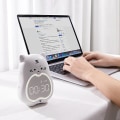 Miniatyrbillede 5 af 5: Pipihu Lærings Vækkeur Sengelampe Studerende Læring Natlampe Nedtælling Snooze Soveværelse Ur white