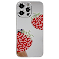 Pikkukuva 1 / 5: iPhone 15 Pro Max -kotelo IMD hopeaviimeistely TPU+PC strassikoristeinen puhelinkuori Multicolor Style C