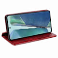 Pikkukuva 3 / 5: SUTENI Samsung Galaxy Note20/Note20 5G -kotelo PU-nahkainen suojakotelo jalustalla ja lompakolla Multicolor Style E