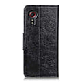 Miniatyrbild 3 av 5: Folio Flip Plånboksdesign PU Läder Ställ Skydd Skal för Samsung Galaxy Xcover 5