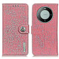 Miniatyrbillede 1 af 5: KHAZNEH PU Læder Wallet Cover med Stativ til Huawei Mate 60 Pro - Ko Læder Tekstur Multicolor Style B