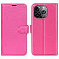 Pikkukuva 1 / 5: IPhone 15 Pro iskunkestävä lompakkokotelo PU-nahkainen jalustallinen puhelinkotelo Multicolor Style G