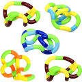 Pikkukuva 1 / 5: Uusi Handtangles Fidget -lelu, kierretty dekompressiolelu, pyörii vapaasti