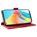 Pikkukuva 3 / 5: YIKATU YK-005 Oppo A78 4G PU-nahkalompakkokotelo, pehmeäpintainen jalustallinen suojakotelo Multicolor Style H