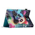 Miniatyrbillede 4 af 5: 7-tommers Universal Tablet Case PU Læder Mønster Stand Kort Holder Beskyttelsescover Multicolor Style D