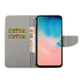 Miniatyrbild 4 av 5: Plånboksdesign Telefonfodral PU Läder Ställ med Rem för Samsung Galaxy S20 FE/S20 Fan