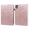 Miniatyrbillede 1 af 5: Læder tablet cover med kort slots og stativ til Lenovo Tab M11/Xiaoxin Pad 11 2024 Multicolor Style E