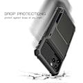 Miniatyrbillede 5 af 5: Flip Design Kortholder TPU+PC Hybrid Cover Stødsikkert Cover til iPhone 13 Pro 6.1 tommer