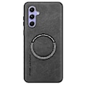 Miniatyrbild 1 av 5: Skal för Samsung Galaxy A16 5G/4G Kompatibelt med MagSafe Anti Drop PC+TPU+PU Läder Baksida Multicolor Grey