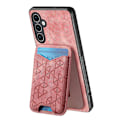 Pikkukuva 4 / 5: Samsung Galaxy S23 FE -kotelolle, painettu kuvio, korttipidike, jalusta, nahkainen takakansi Multicolor Style A