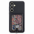 Pikkukuva 1 / 5: Samsung Galaxy A35 5G -puhelin kotelo Galaxy-korttitaskulla, jalustalla ja RFID-suojauksella - D Multicolor B