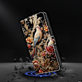 Pikkukuva 4 / 5: iPhone 16 -kotelo PU-nahkainen lompakkokotelo jalustalla Multicolor Style F
