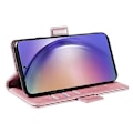 Miniatyrbillede 3 af 5: YIKATU YK-003 Læder Wallet Case med Magnetisk Lukning til Samsung Galaxy A55 5G Multicolor Rose Gold