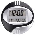 Miniatyrbillede 1 af 5: Temperaturvisning Digitalt Væg Elektronisk Ur LCD Kalender Sort