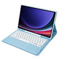 Pikkukuva 4 / 5: Tyyppi G A810B Samsung Galaxy Tab S10+/S9 FE+/S9+ 12.4\" X610/X616 irrotettava Bluetooth-näppäimistö Multicolor Style F
