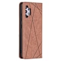 Miniatyrbillede 3 af 5: Geometrisk Mønster Læder Stand Case med Kortlommer til Samsung Galaxy A32 4G (EU Version) Multicolor Style F