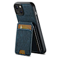 Miniatyrbillede 1 af 5: SUTENI H02 Mobiltelefonetui til iPhone 14 Plus, Anti-fald Læder Beskyttende Bagside Multicolor Style A