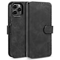 Pikkukuva 1 / 5: Retrotyylinen nahkainen suojakotelo lompakolla ja jalustalla iPhone 13 mini 5.4 tuumalle Multicolor Style A