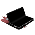 Miniatyrbild 2 av 5: För Samsung Galaxy Z Fold3 5g Pu Läder Phone case Korthållare Cover Red