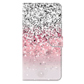 Pikkukuva 5 / 5: Xiaomi Redmi Note 14 5G Kotelo Magneettilukolla 3D Kuvio Nahkainen Lompakko Puhelinkotelo Multicolor Gradient