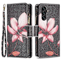 Miniatyrbillede 1 af 5: BF03 Telefon Cover til Samsung Galaxy A15 4G Etui Wallet Lynlås Læder Shell Multicolor Style J