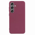 Miniatyrbild 1 av 5: X-LEVEL Guardian Series TPU-skal för Samsung Galaxy S24+ - Mjuk Matt Baksida Multicolor Wine Red