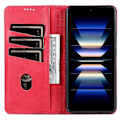 Pikkukuva 2 / 5: AZNS Xiaomi Redmi K70 Ultra -kotelo, lehmännahkajäljitelmä PU-nahkainen lompakkokotelo - Vihreä Multicolor Red