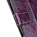 Miniatyrbillede 4 af 5: Til Huawei Mate 60 Retro Crazy Horse Tekstur PU Læder Shell Wallet Stand Telefon Cover Multicolor Style D