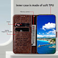 Miniatyrbillede 2 af 5: Til Samsung Galaxy S24+ Etui PU Læder Anti-drop Wallet Cover Multicolor Style C
