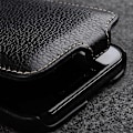 Miniatyrbillede 4 af 5: MELKCO Læder Flip Cover til iPhone 13 Pro - Ægte Koskindslæder + PC - Vertikal Flip Multicolor Style E