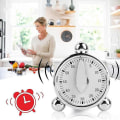 Miniatyrbild 4 av 5: 60 minuter mekanisk matlagningspåminnelse Väckarklocka för köksnedräkningstimer