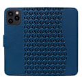 Miniatyrbild 5 av 5: För iPhone 15 Pro Skal PU Läder Präglat Ställ Plånbok Telefonfodral Multicolor Style B
