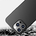 Miniatyrbild 4 av 5: X-LEVEL Guardian Series Matt Skal för iPhone 15 Pro Flexibelt TPU Stöttåligt Skydd