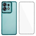 Pikkukuva 1 / 5: WANLONFENG DKSM -sarja Motorola Edge 50 Pro 5G TPU -kotelolle, galvanoidulla kehyksellä ja karkaistulla lasilla Multicolor Style C