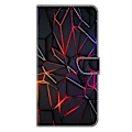 Miniatyrbild 5 av 5: TPU+PU Läder Flip Fodral För Xiaomi Redmi 14C 4G/14R 5G/Poco C75 4G Mönstertryckt Multicolor Style D