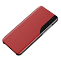 Miniatyrbillede 2 af 5: PU Læder Telefon Stand Case til Xiaomi 13 5G, Visningsvindue Anti-drop Telefon Cover Multicolor Style B