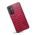 Pikkukuva 2 / 4: Samsung Galaxy A35 5G Nahkainen Takakuori Krokotiilikuviolla Suojaava Kotelo Multicolor Style E
